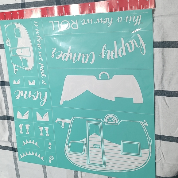 Chalk Couture Happy Camper Transfer - Picture 2 of 3